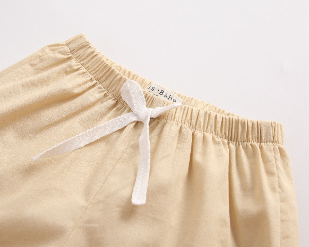 Jungle theme tee and shorts set
