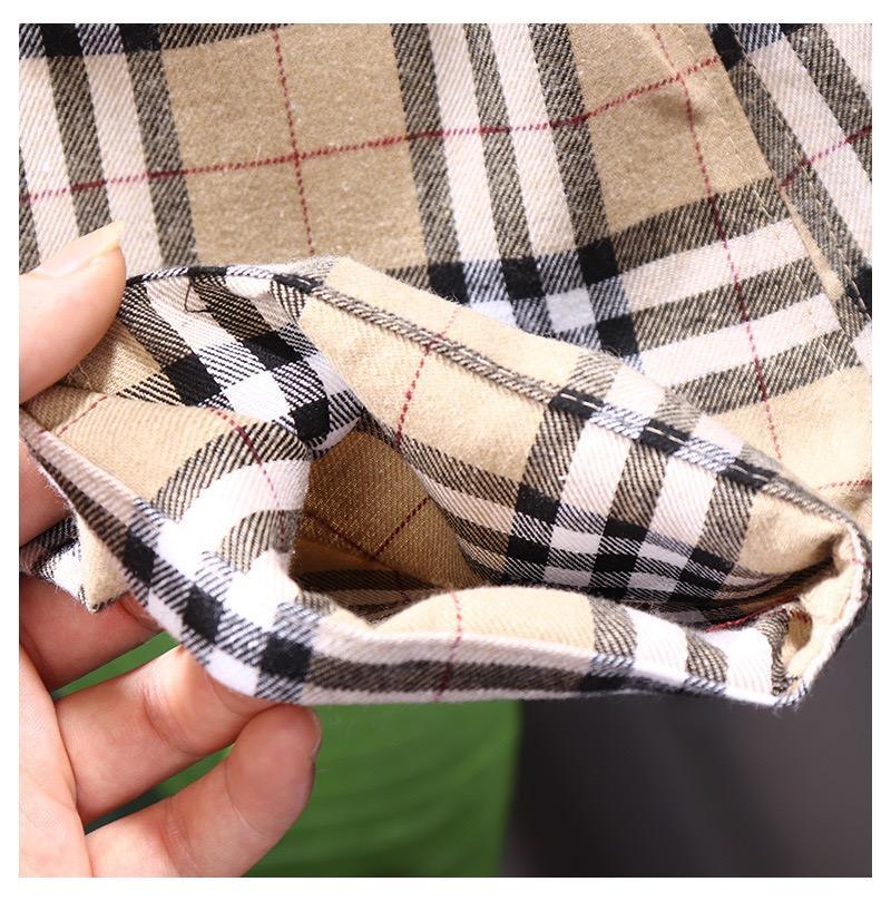 Checkered shorts set