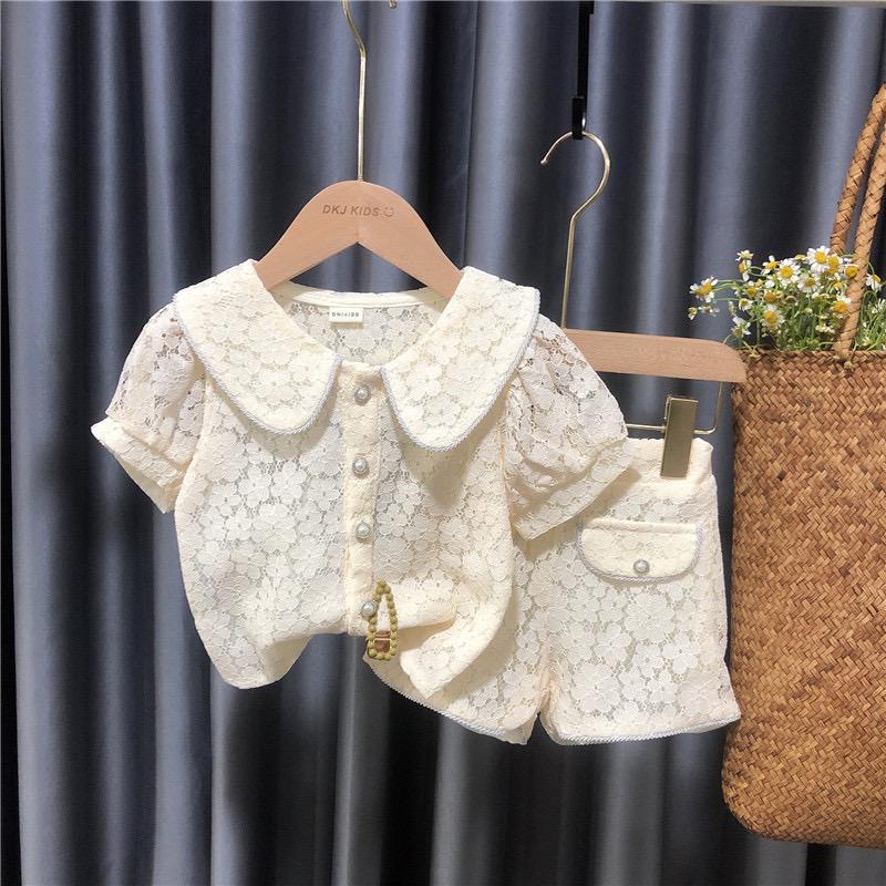Embroidered set