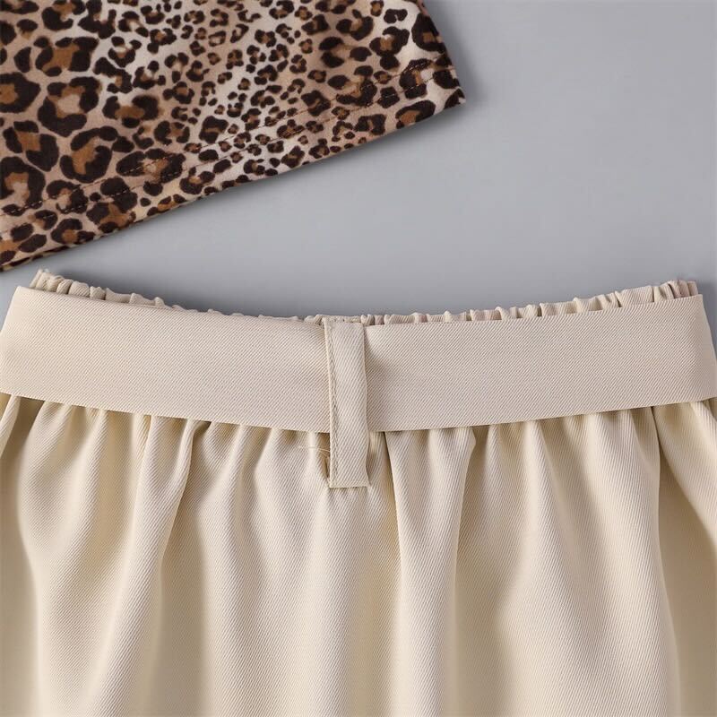 Leopard printed set