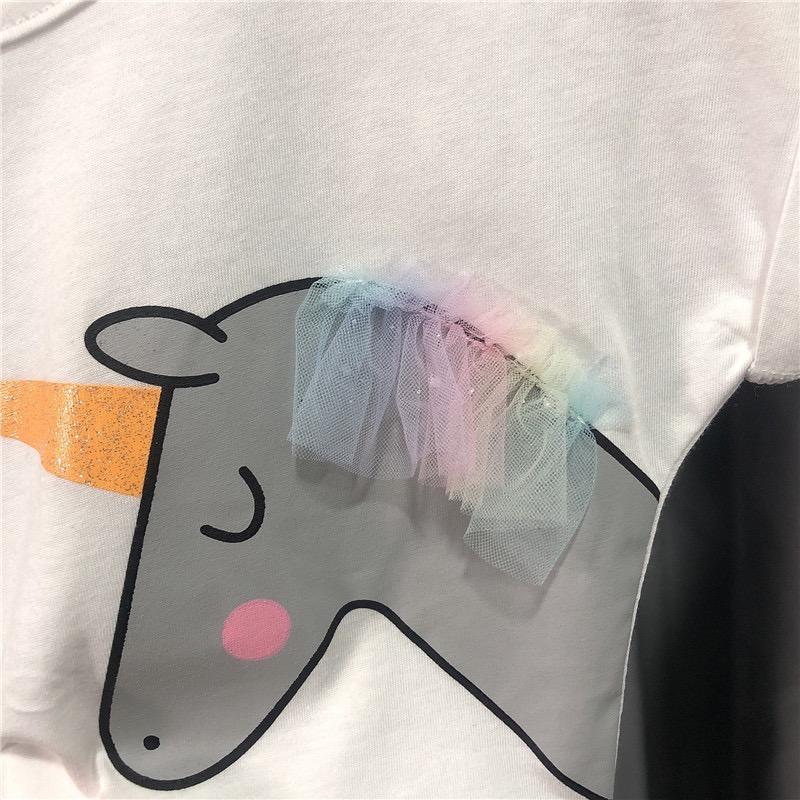 Unicorn Top And Skirt Set