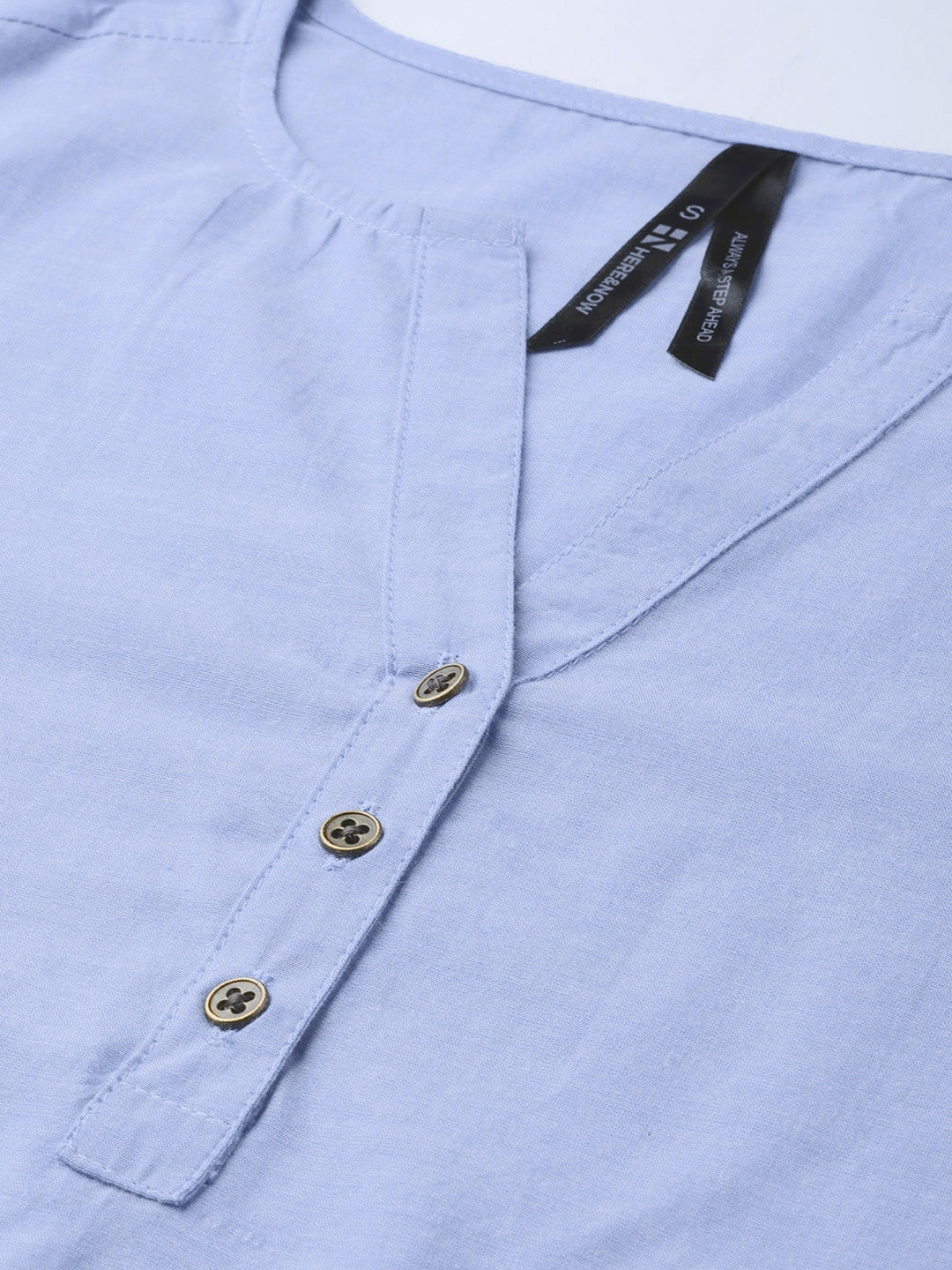 Blue Pure Cotton Top