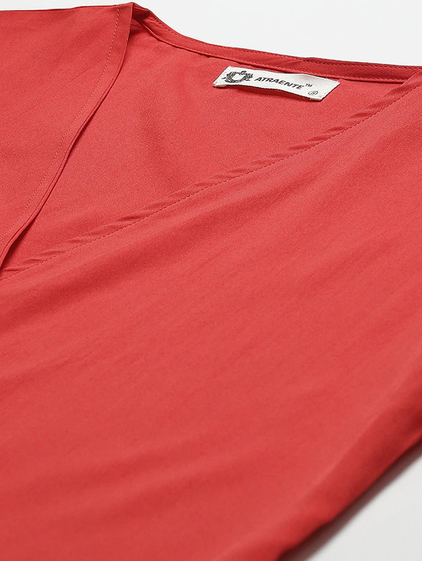 Tie Back Solid Top