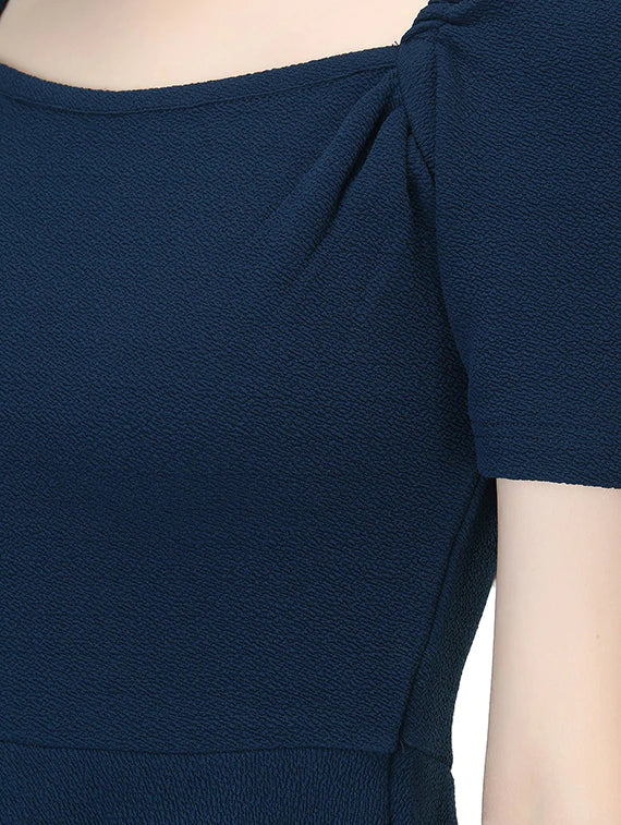 Square Neck Solid Top