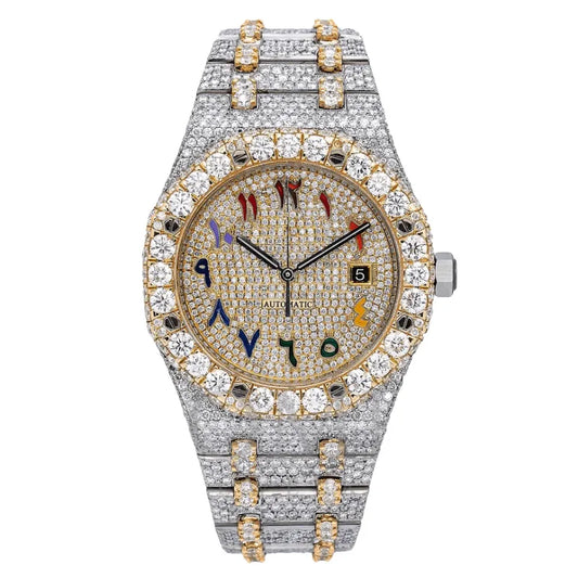 YELLOW AREBIC DIAL WATCH