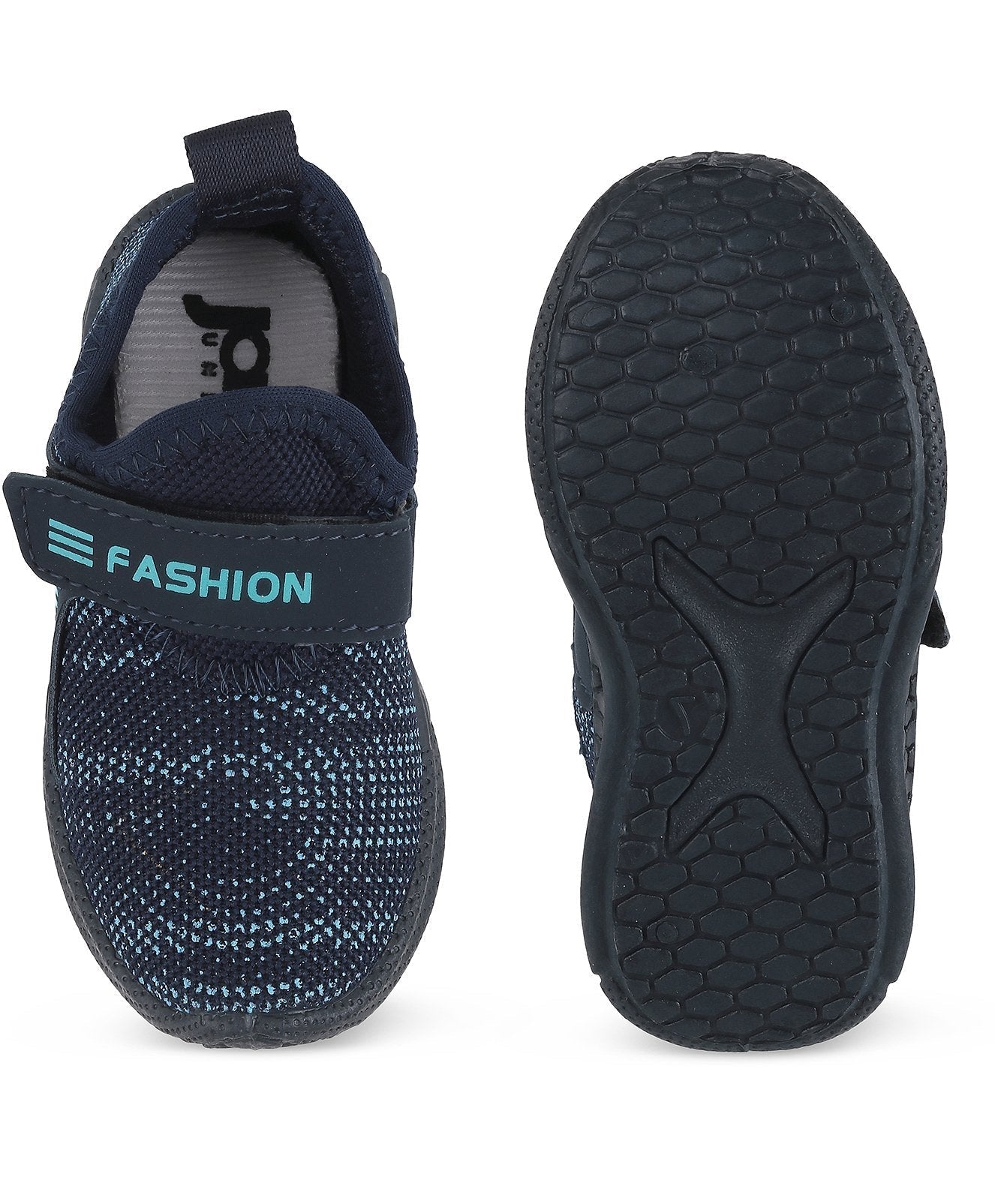Jazzy Juniors Soild Casual Shoes – Blue