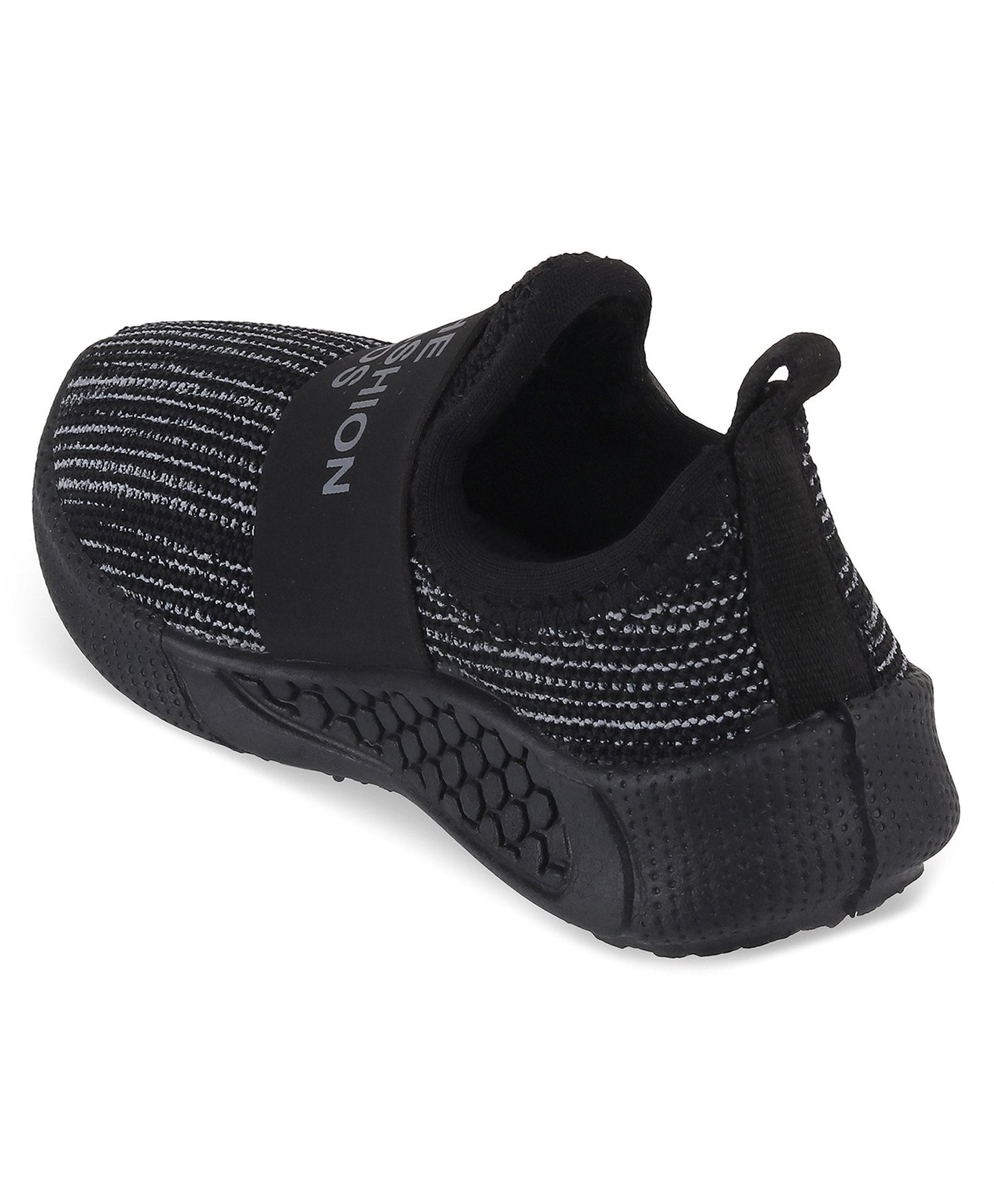 Jazzy Juniors Self Design Casual Shoes -Black
