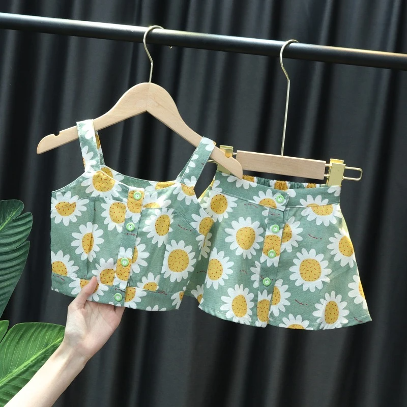 SUNFLOWER PRINTED SUMMER SET