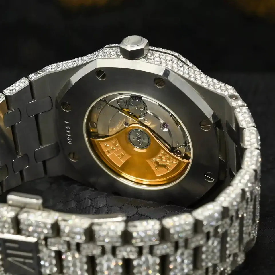 EXQUISITE 41MM AP STAINLESS STEEL WATCH