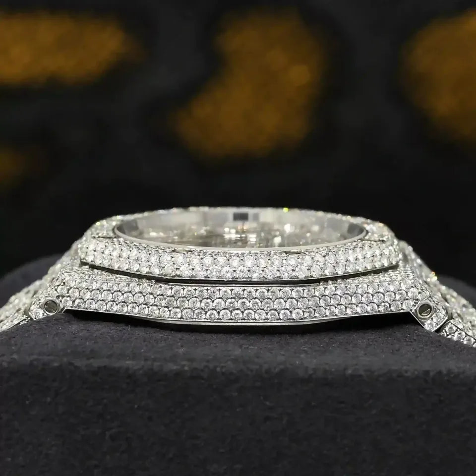 EXQUISITE 41MM AP STAINLESS STEEL WATCH