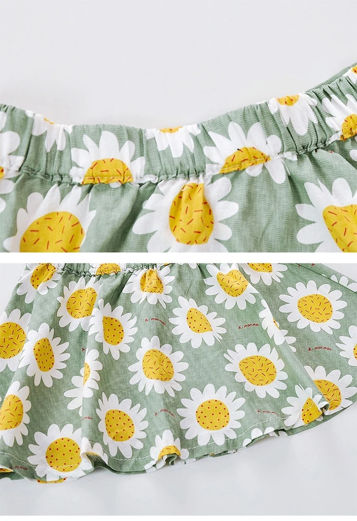 SUNFLOWER PRINTED SUMMER SET