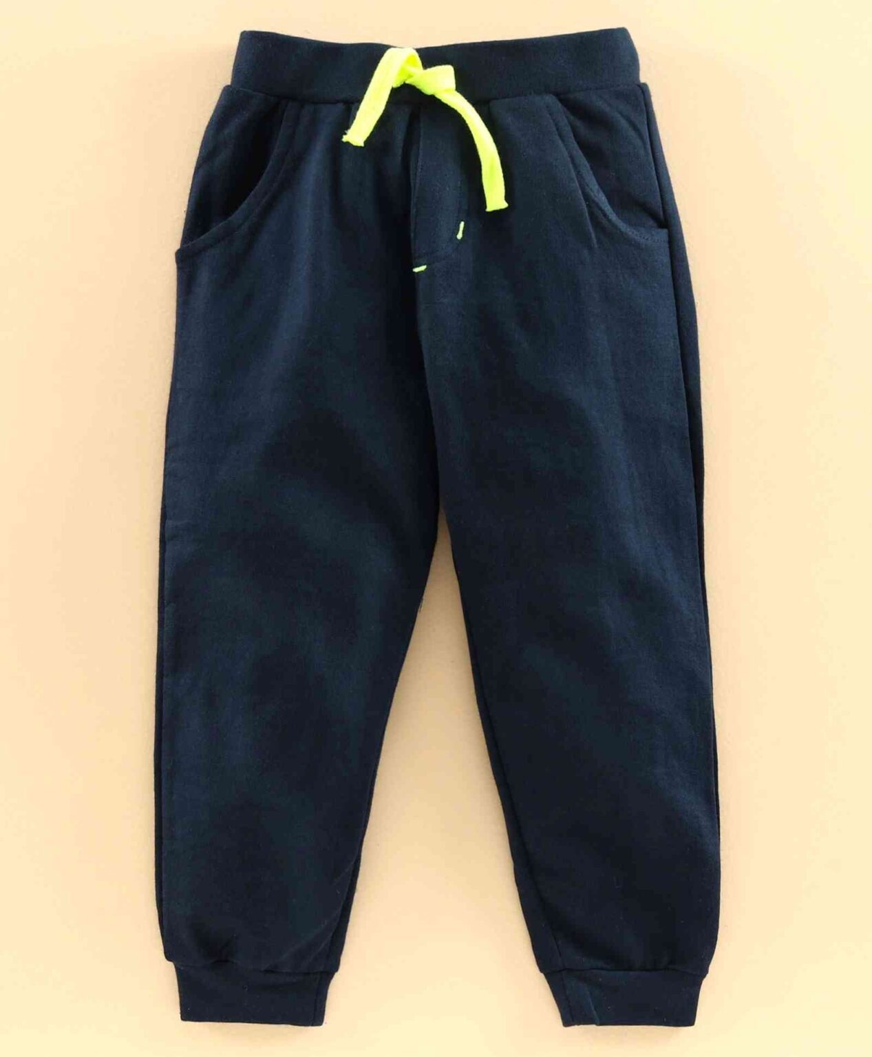Babyhug Doctor Sleeves Hooded T-Shirt and Lounge Pant Set Monster Patch – Navy Blue