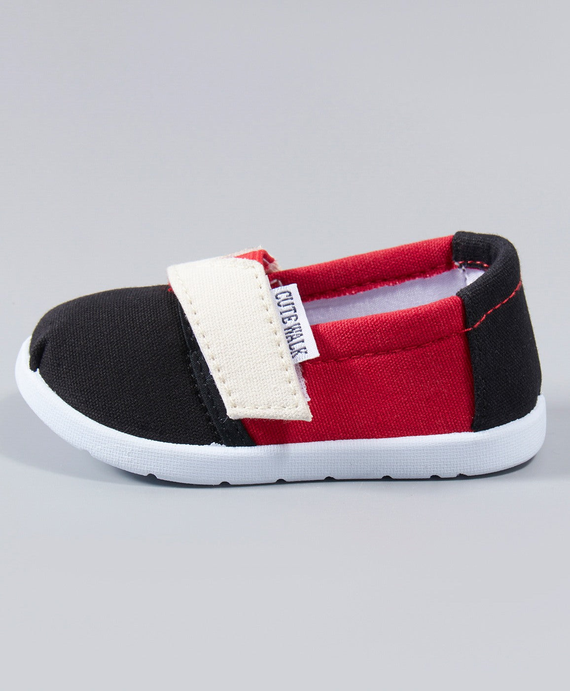 Cute Walk by Babyhug Casual Shoes – Black Red