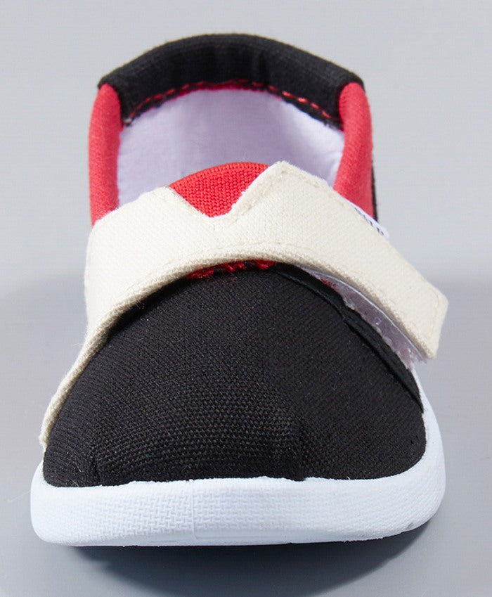Cute Walk by Babyhug Casual Shoes – Black Red