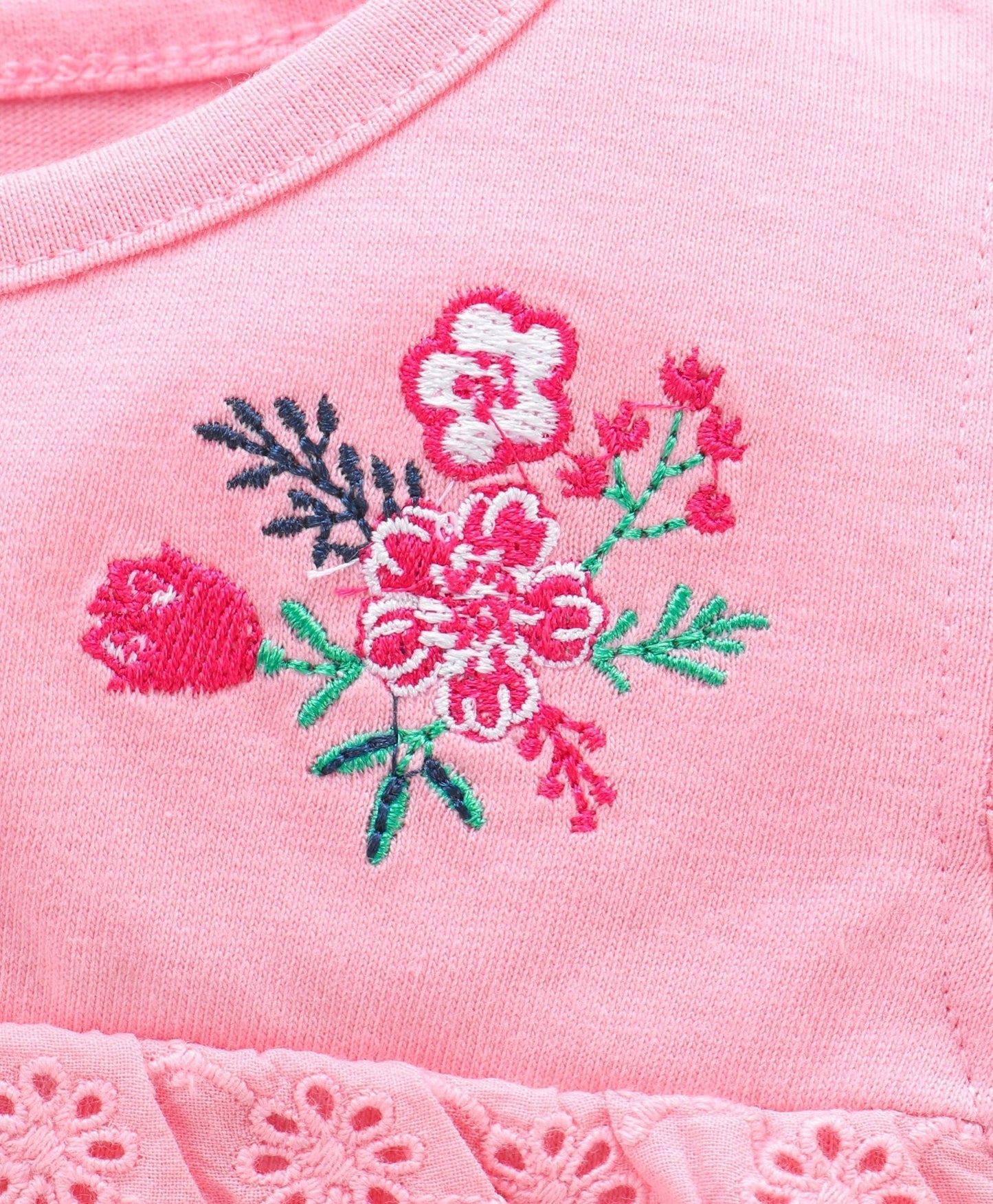 Sleeveless Top & Skirt Sets Floral Print – Pink