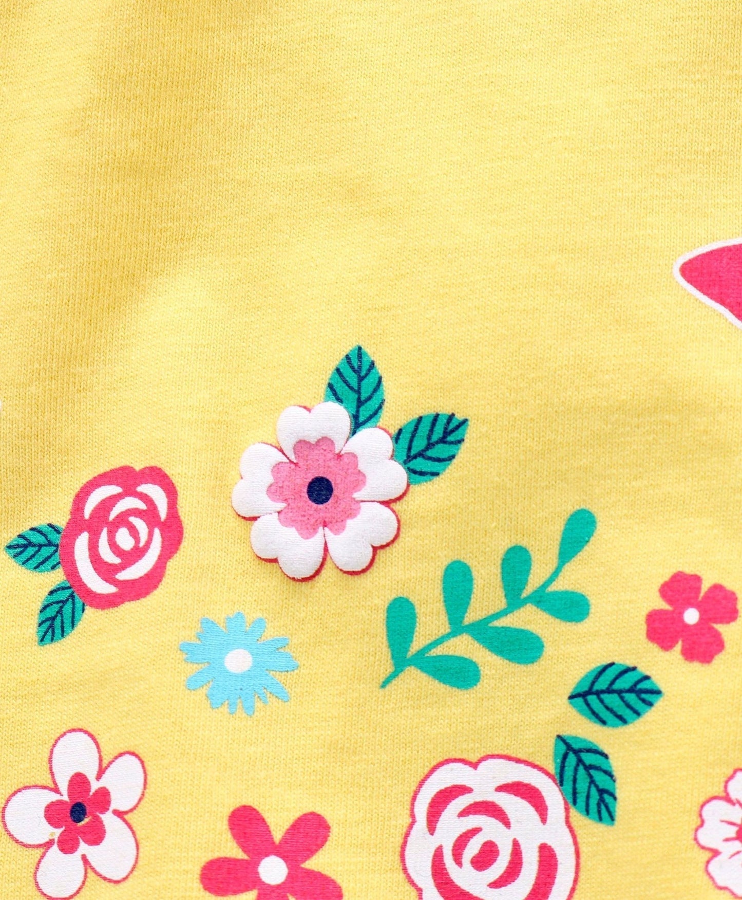Babyhug Full Sleeves Top & Leggings Butterfly Print – Yellow Blue