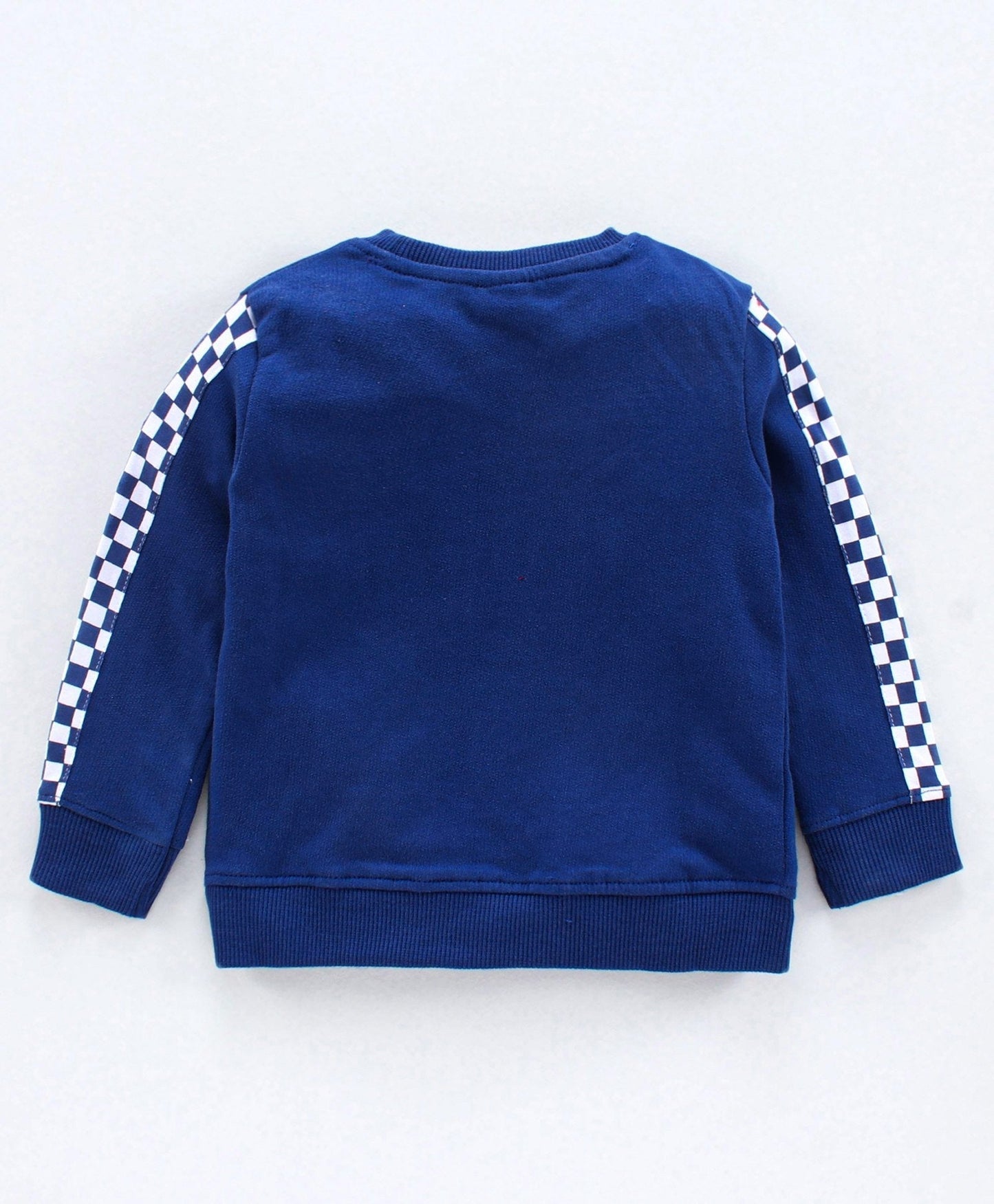 Babyhug Full Sleeves T-Shirt & Lounge Pant Text Print – Blue & Red