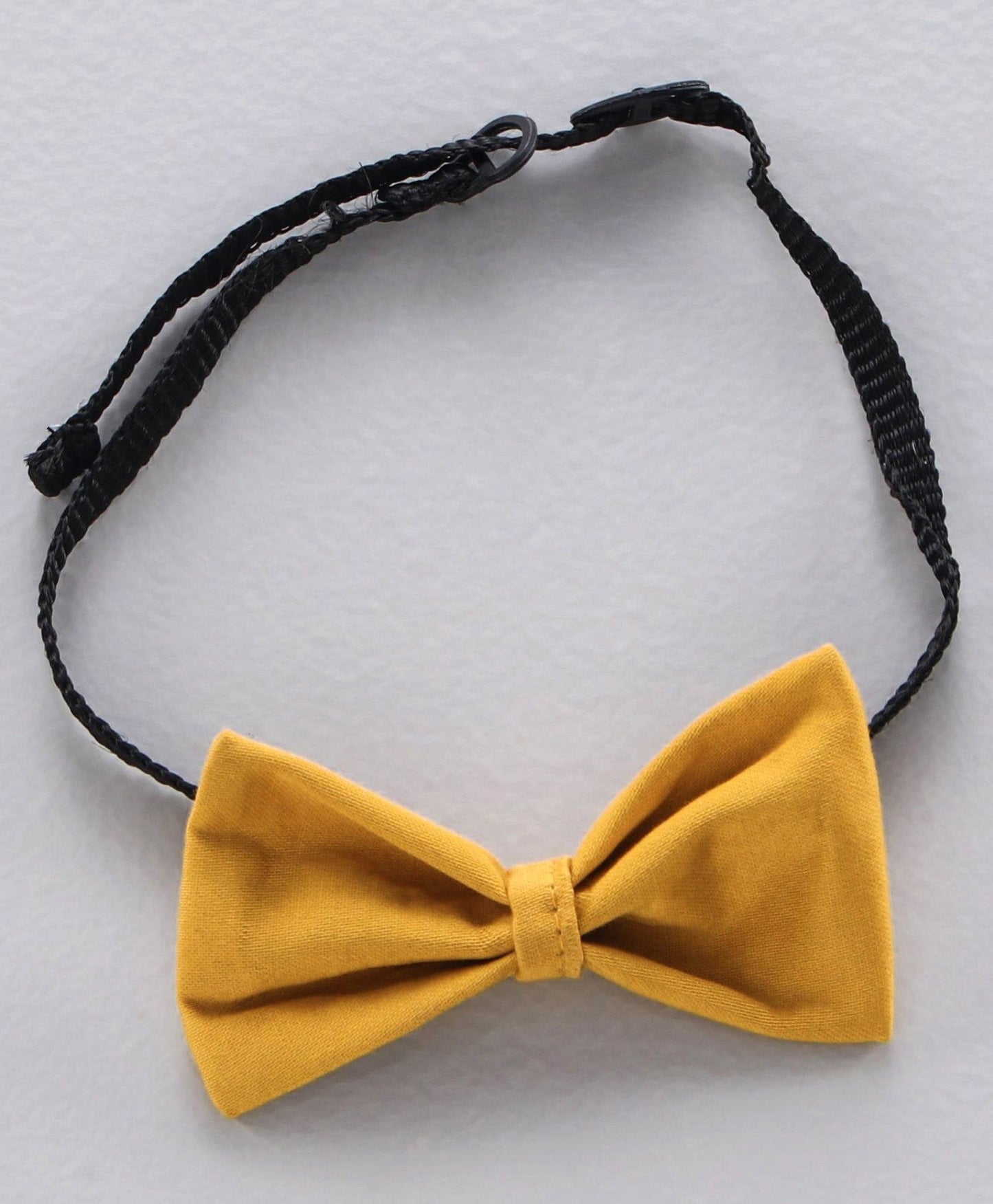 Mark & Mia Full Sleeves Shirt & Trouser With Tie Bow - Yellow White