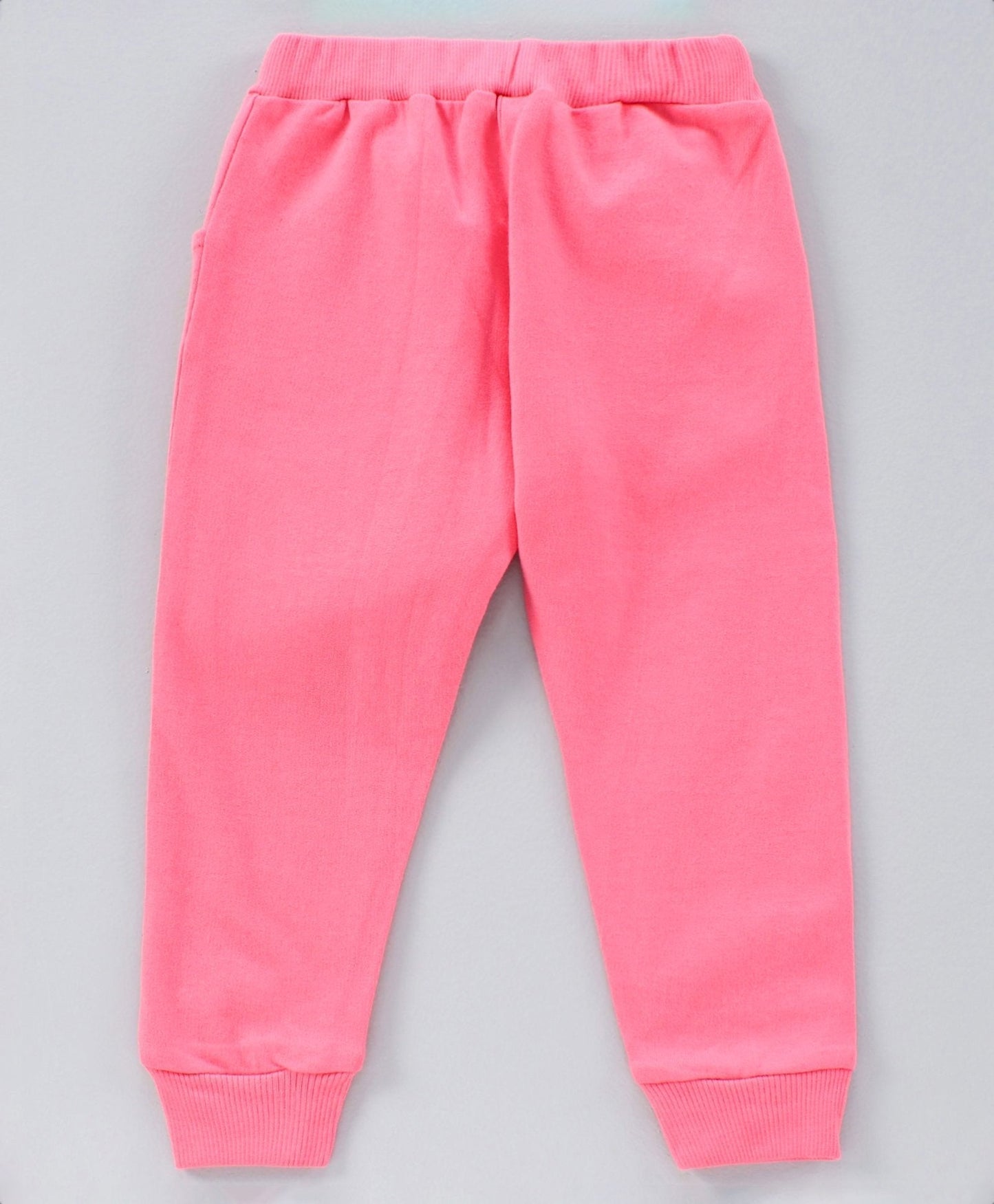 Babyhug Full Sleeves Jacket Top and Jeggings Set Floral Print and Embroidery – Pink