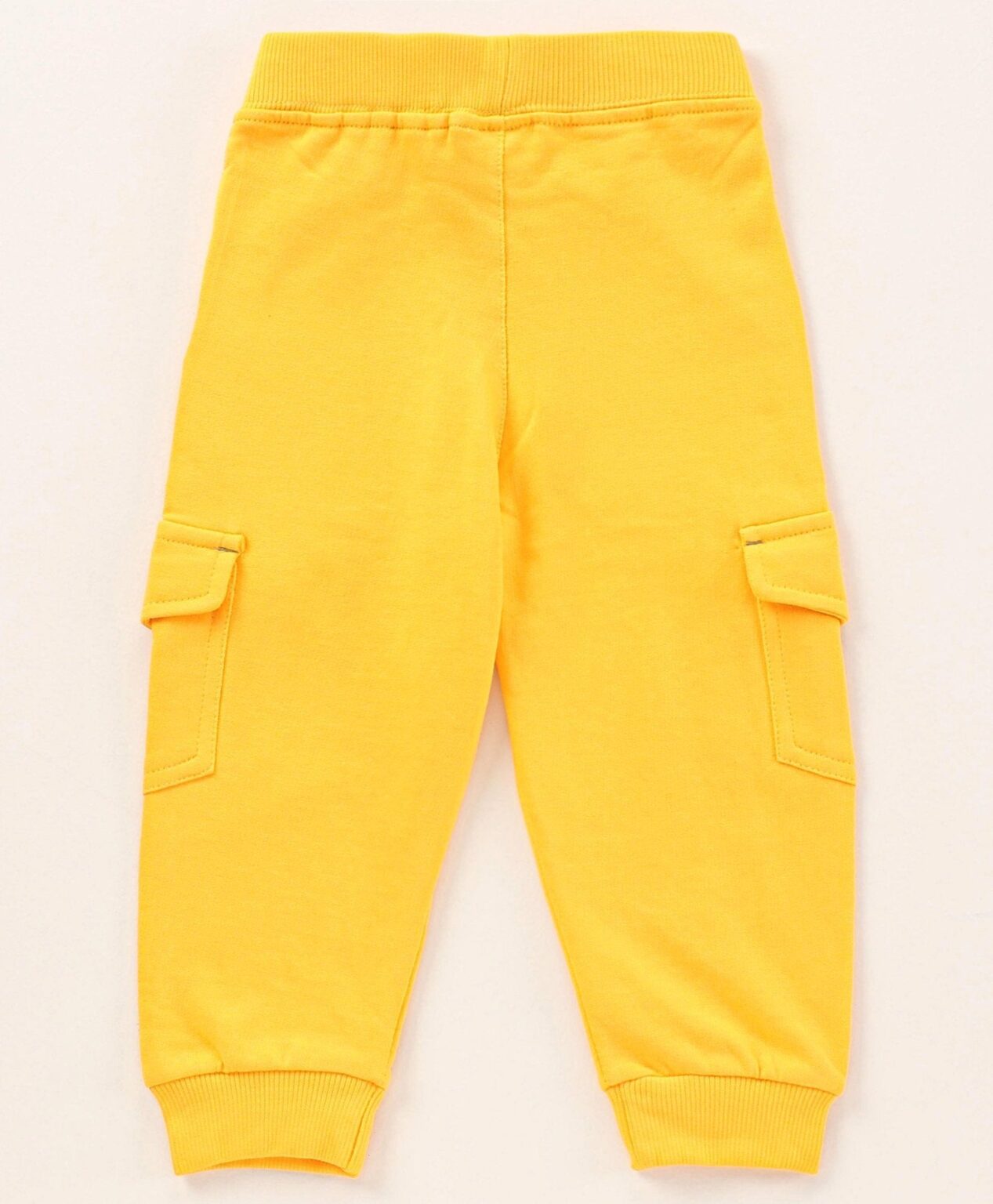 Babyhug Full Sleeves Hooded Tee & Lounge Pant Tiger Print – Yellow Green