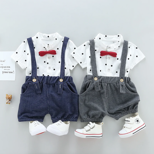BOW GENTLEMAN SHORTS SUMMER SET