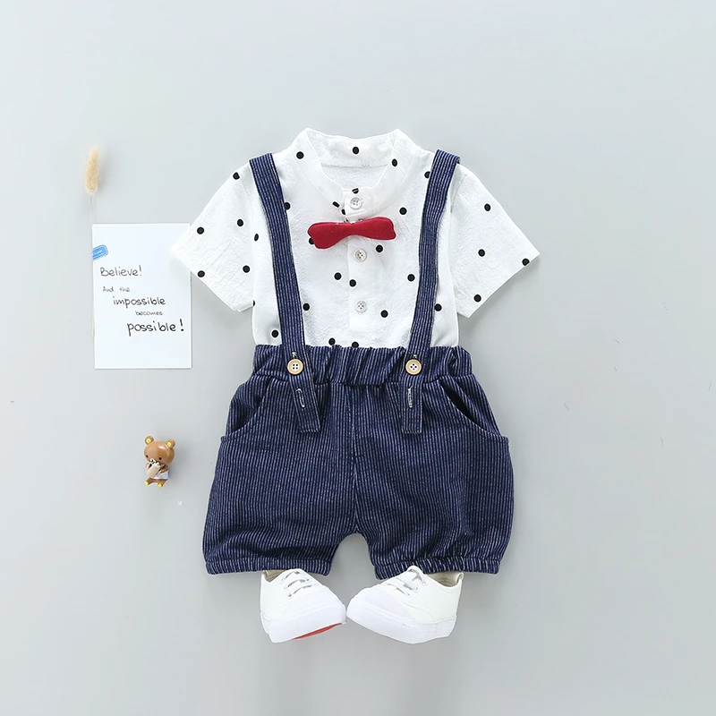 BOW GENTLEMAN SHORTS SUMMER SET