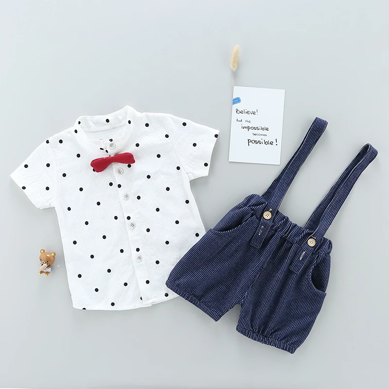 BOW GENTLEMAN SHORTS SUMMER SET