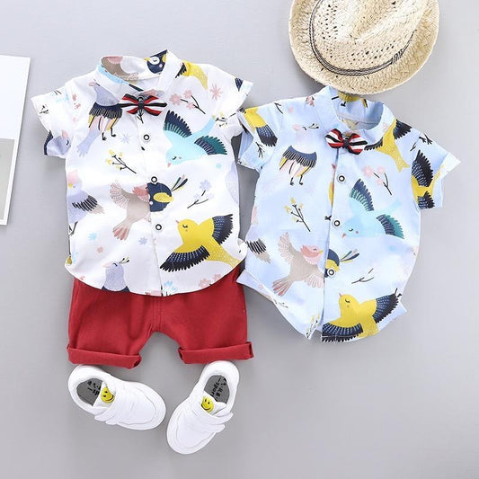 Bird Printed Summer Set