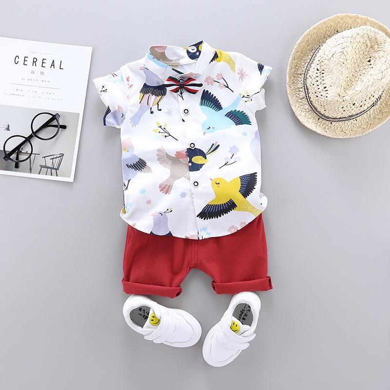 Bird Printed Summer Set
