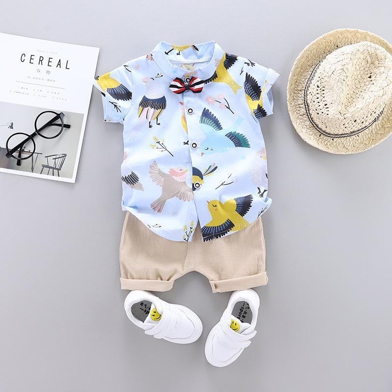Bird Printed Summer Set
