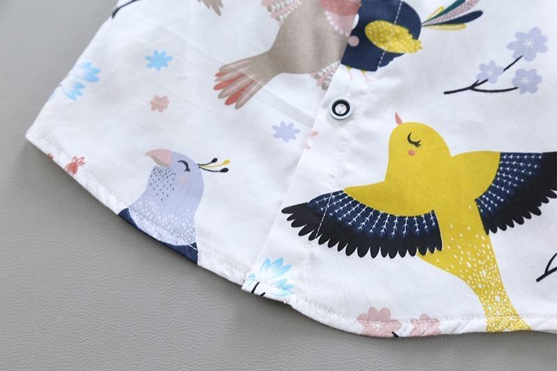 Bird Printed Summer Set