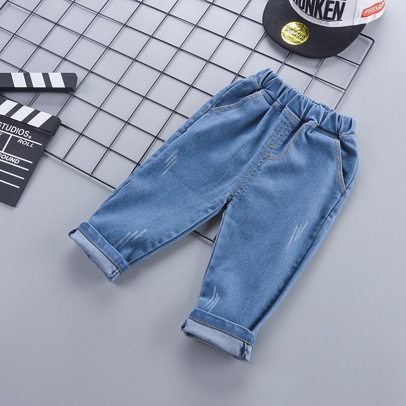 Car Printed Shirt and Denim Set