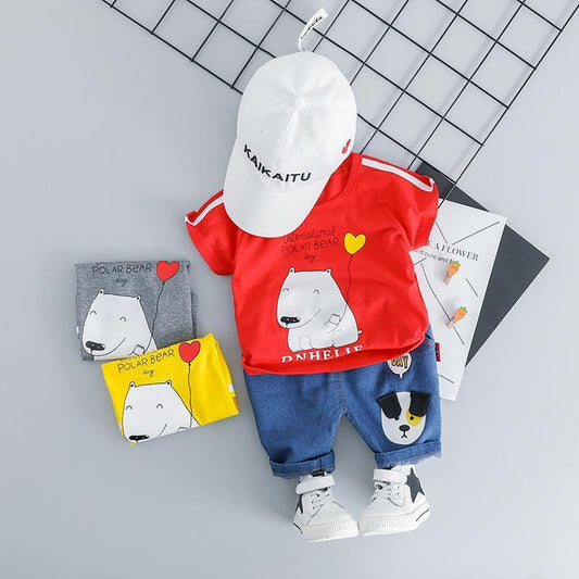 Cartoon Dog Summer Set