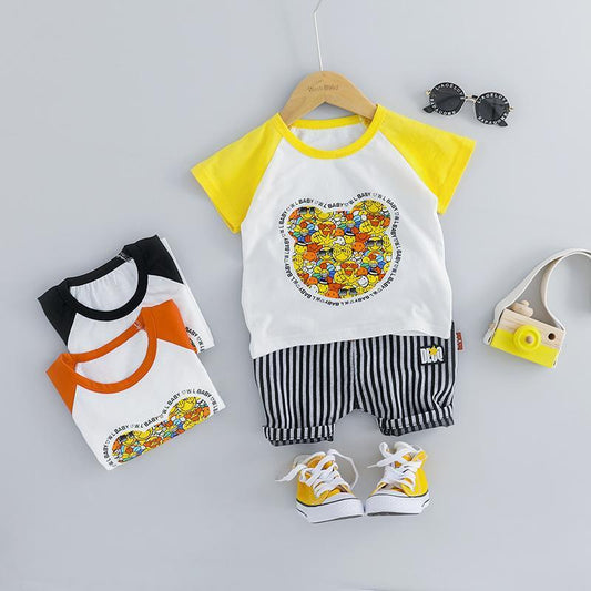 Cartoon Printed Summer Set