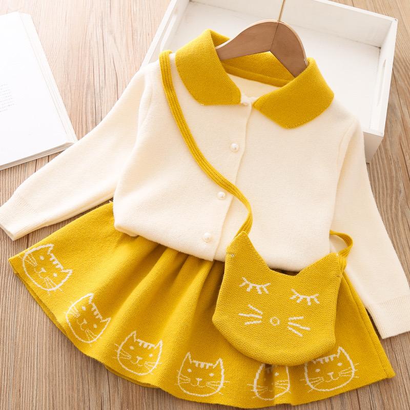 Cat printed winter set