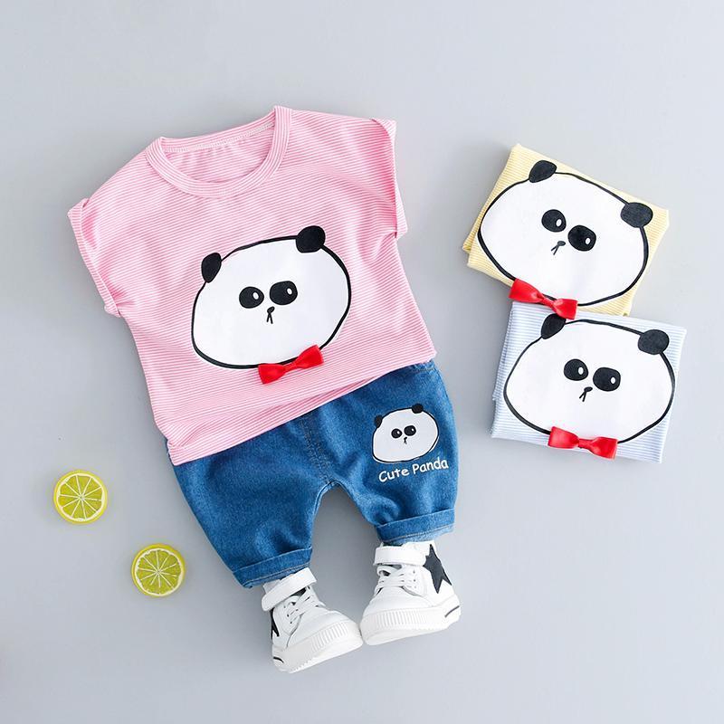 Cute Panda Summer Set