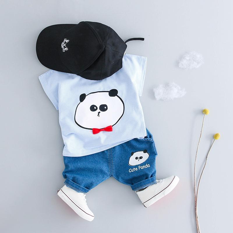 Cute Panda Summer Set