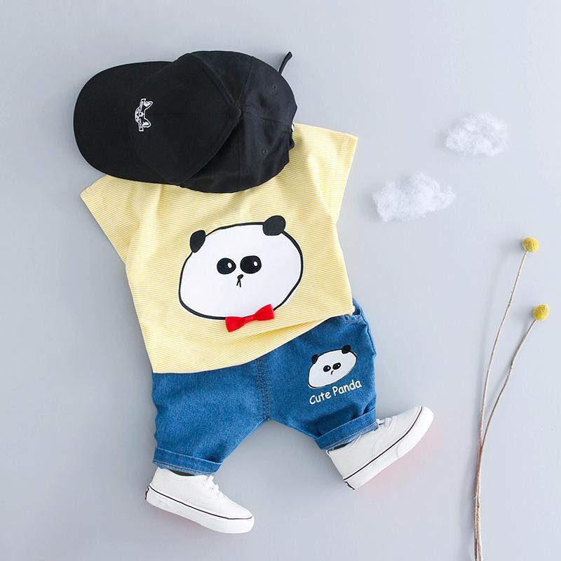 Cute Panda Summer Set