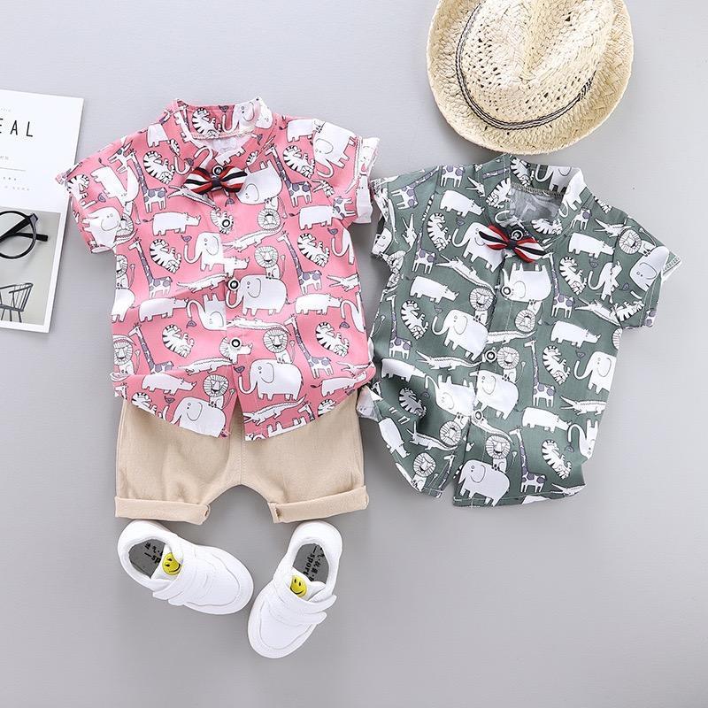 Elephant Printed Summer Set