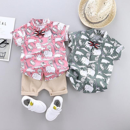 Elephant Printed Summer Set