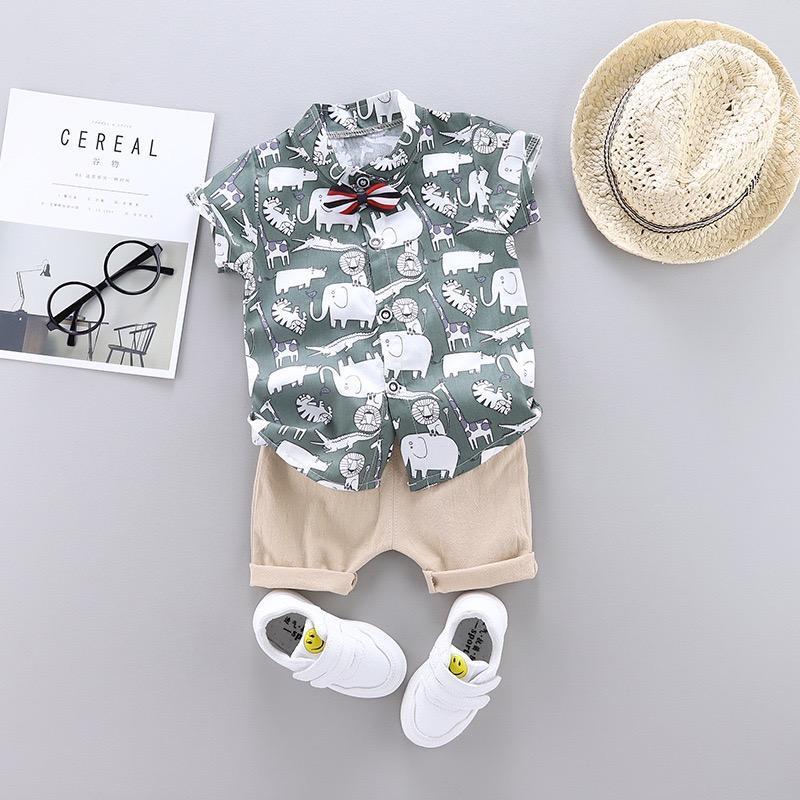 Elephant Printed Summer Set
