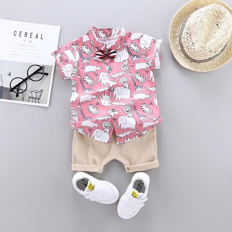 Elephant Printed Summer Set