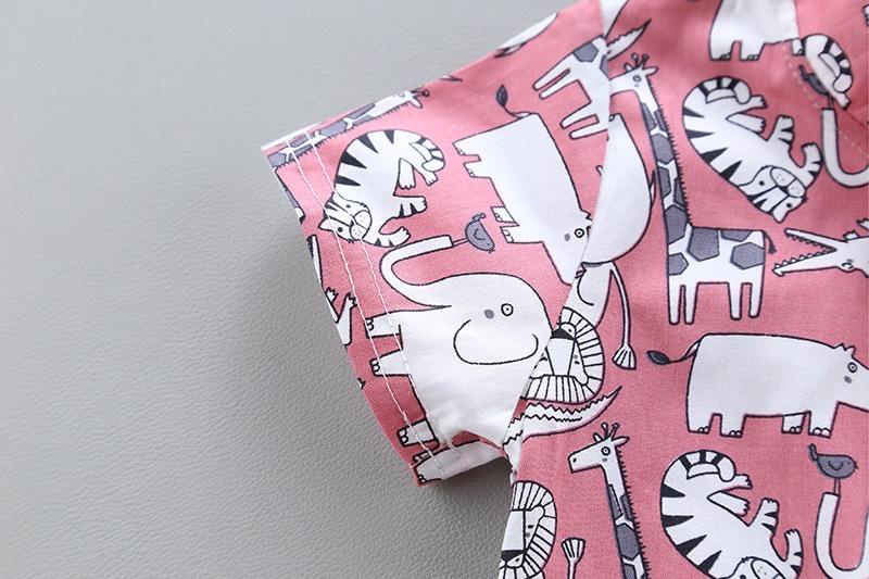 Elephant Printed Summer Set
