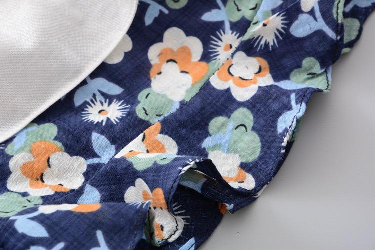 FLARE TOP AND FLORAL SHORTS SET WITH HAT