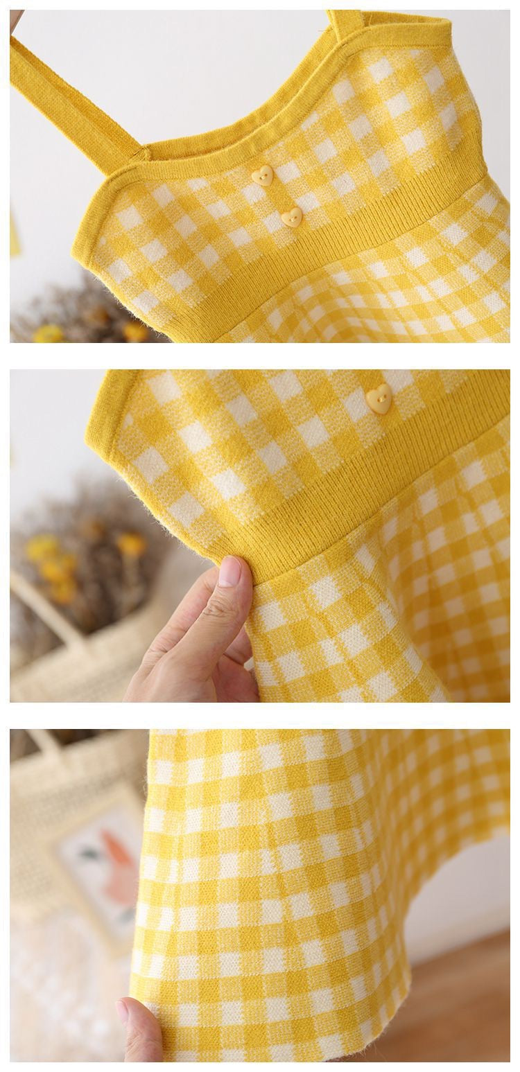 Checks winter set