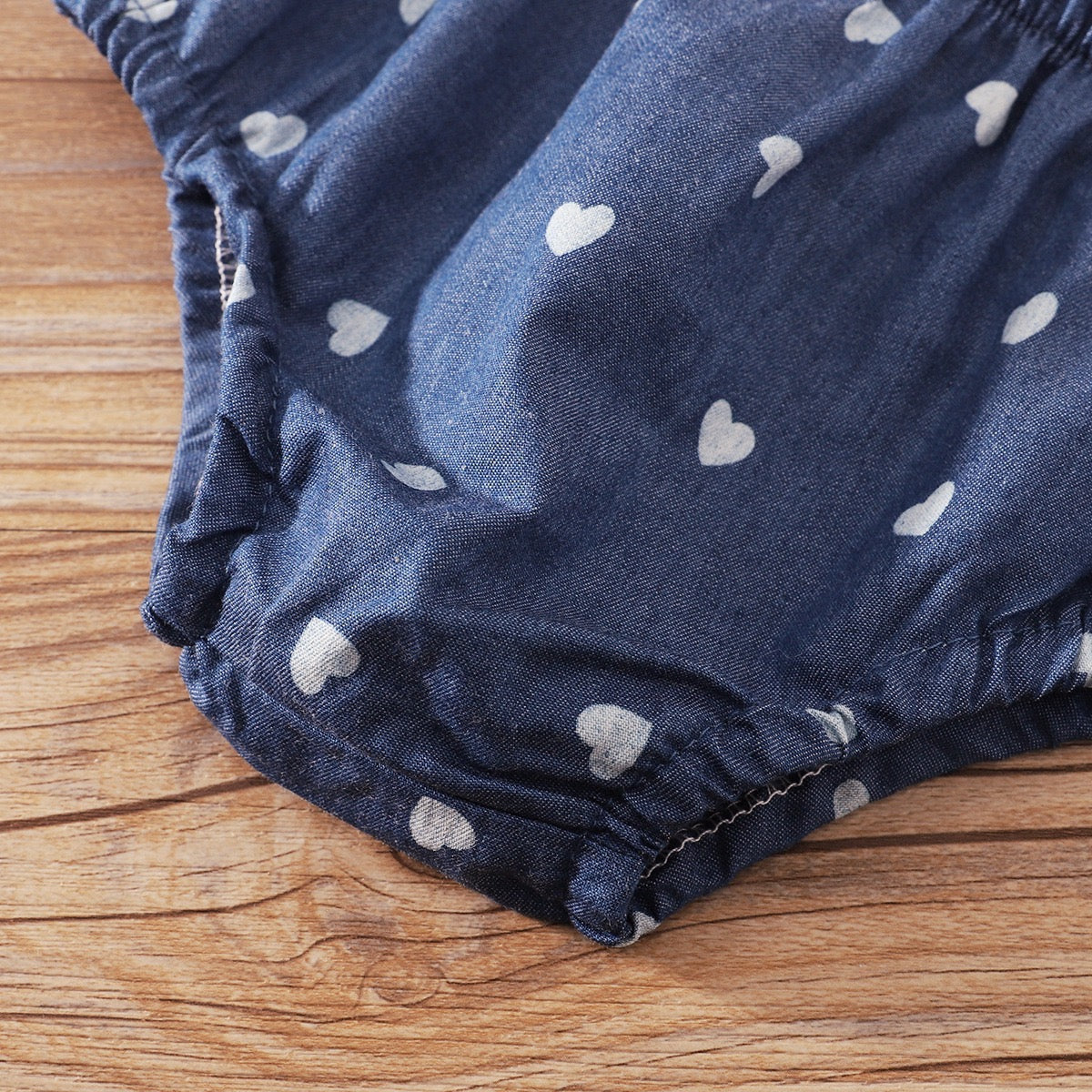 Heart printed bloomer set