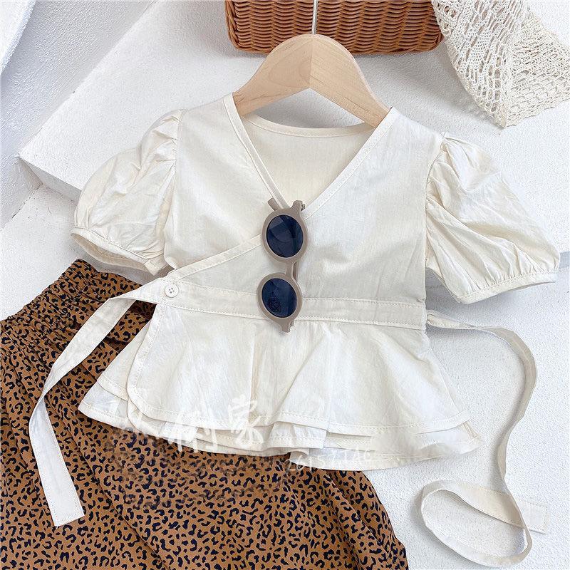 Leopard balloon pant set