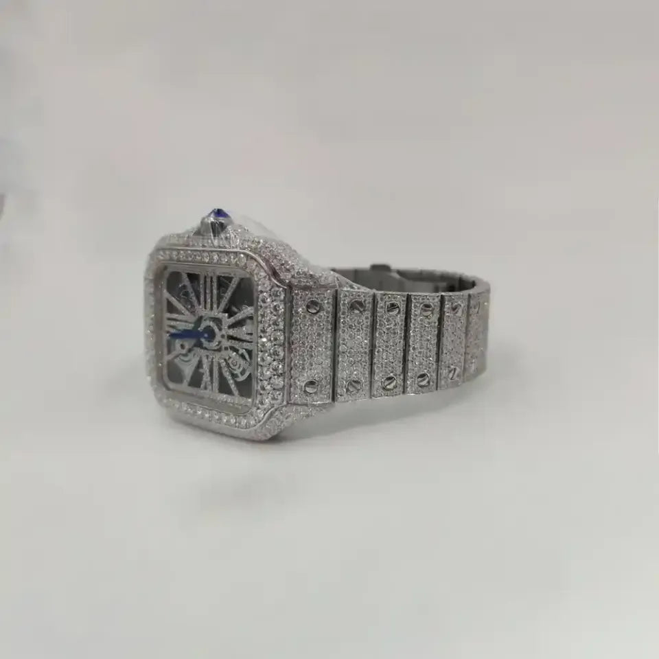 Dazzling Skeleton Diamond Watch