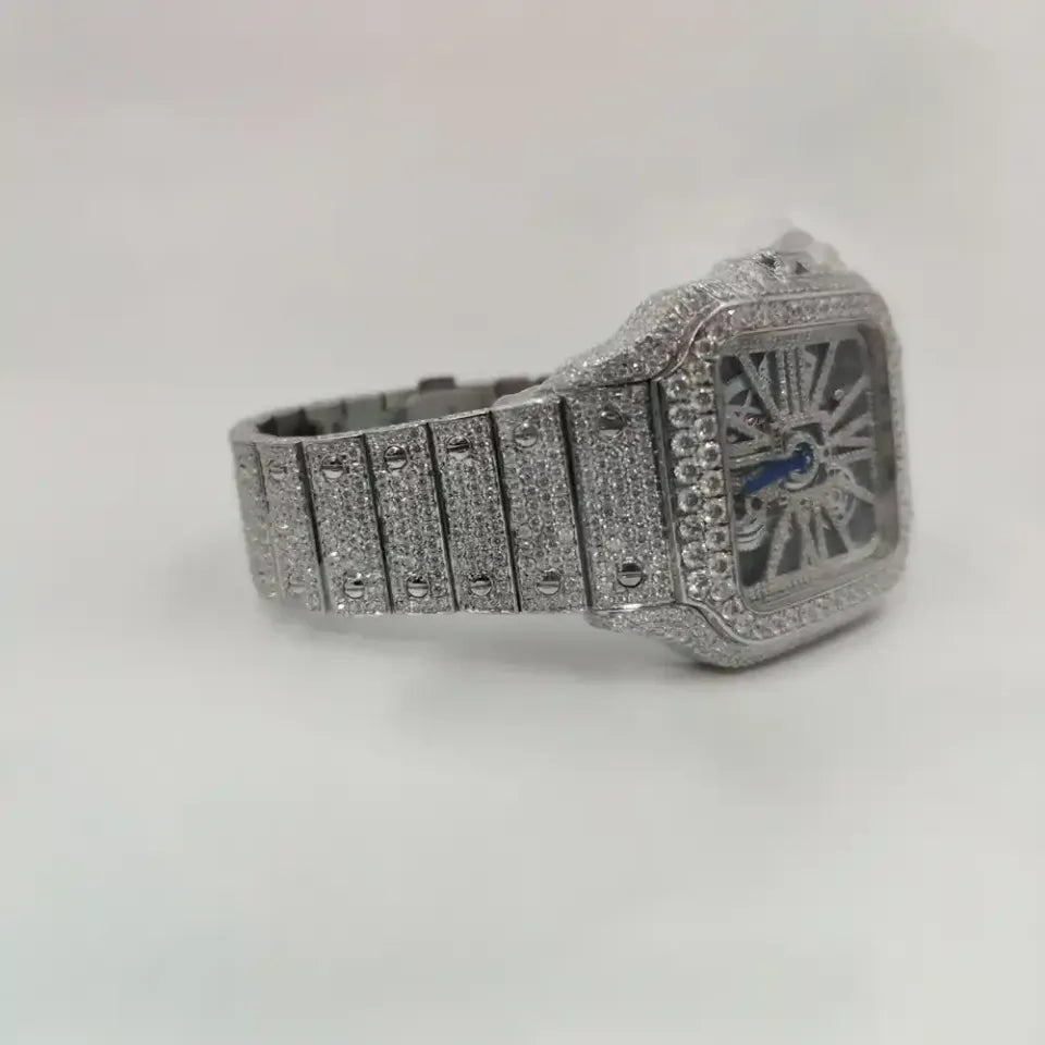 Dazzling Skeleton Diamond Watch