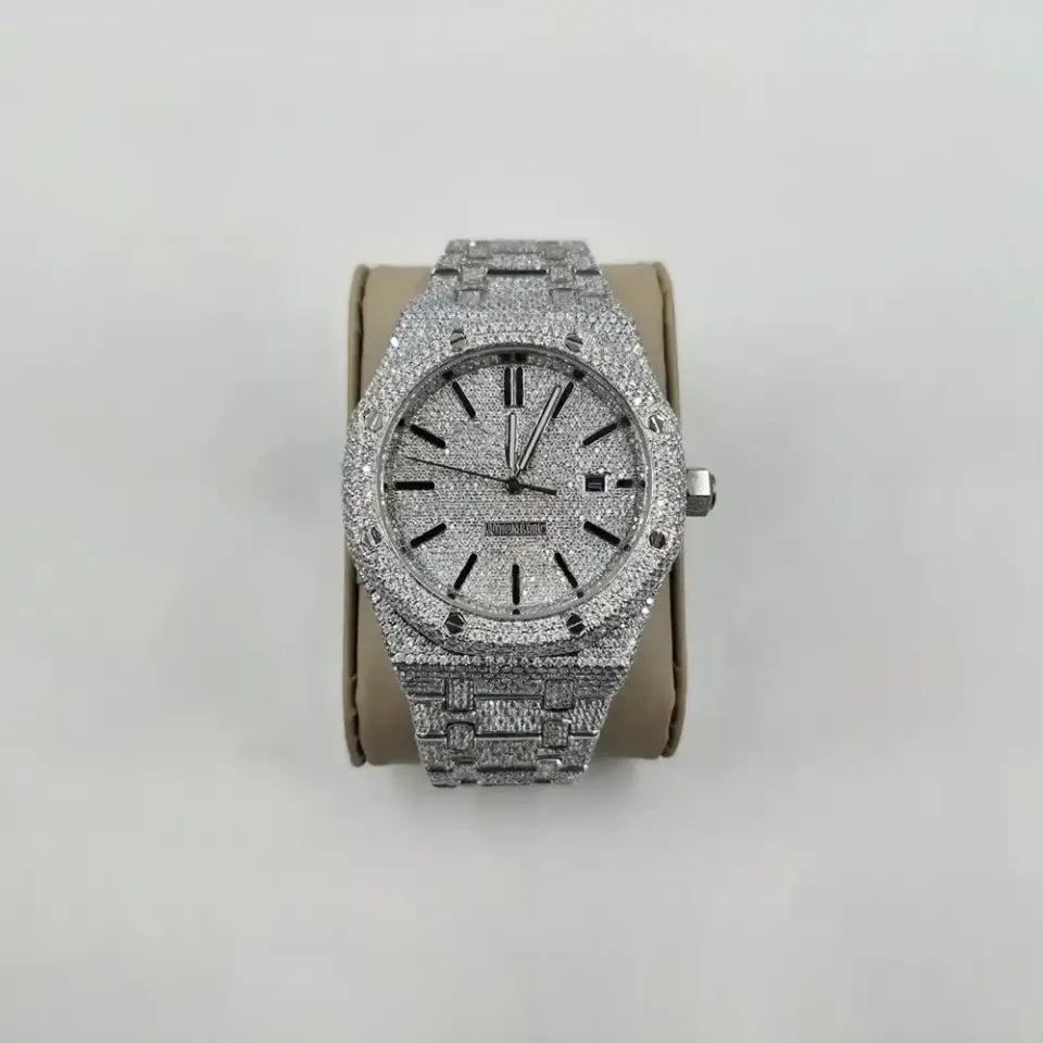 Iced Out Diamond Watch